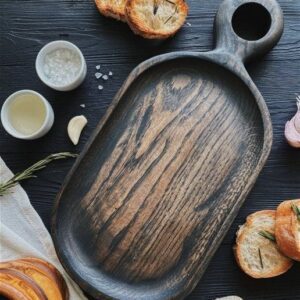 Chopping Board Black Surface