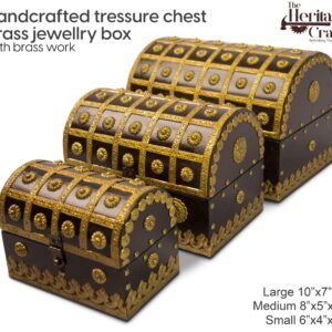 Handcrafted Treassure Chest Jewellry Box