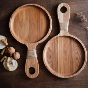 Natural wood Pizza Board Paddle